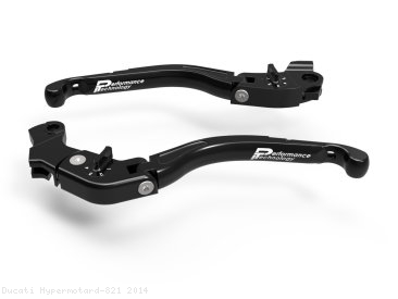 Adjustable Folding Brake and Clutch Lever Set by Performance Technology Ducati / Hypermotard 821 / 2014