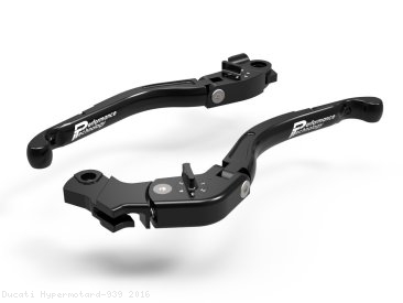 Adjustable Folding Brake and Clutch Lever Set by Performance Technology Ducati / Hypermotard 939 / 2016