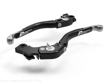 Adjustable Folding Brake and Clutch Lever Set by Performance Technology Ducati / Hypermotard 821 / 2014