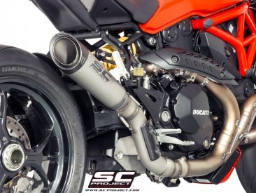 S1 Exhaust by SC-Project Ducati / Monster 1200R / 2016