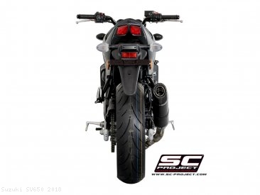 Oval Exhaust by SC-Project Suzuki / SV650 / 2018