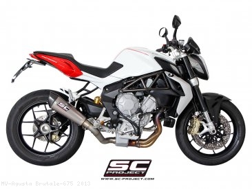 Conic Exhaust by SC-Project MV Agusta / Brutale 675 / 2013