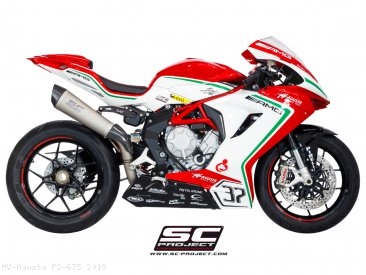 Conic High Mount Exhaust by SC-Project MV Agusta / F3 675 / 2019