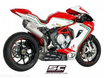 Conic High Mount Exhaust by SC-Project MV Agusta / F3 800 / 2016