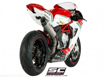 Conic High Mount Exhaust by SC-Project MV Agusta / F3 675 / 2016