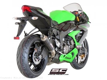 GP M2 Exhaust by SC-Project Kawasaki / Ninja ZX-6R 636 / 2018