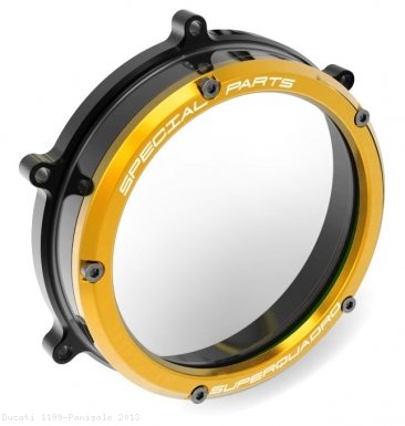 Clear Clutch Cover Oil Bath by Ducabike Ducati / 1199 Panigale / 2013