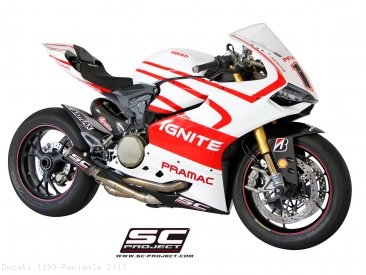 CR-T Exhaust by SC-Project Ducati / 1199 Panigale / 2013