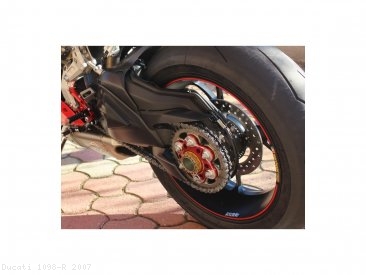 6 Hole Rear Sprocket Carrier Flange Cover by Ducabike Ducati / 1098 R / 2007