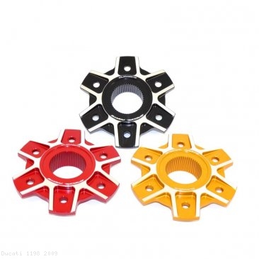 6 Hole Rear Sprocket Carrier Flange Cover by Ducabike Ducati / 1198 / 2009
