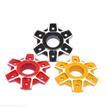 6 Hole Rear Sprocket Carrier Flange Cover by Ducabike Ducati / Diavel / 2015
