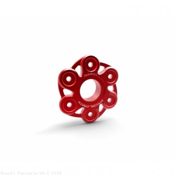 6 Hole Rear Sprocket Carrier Flange Cover by Ducabike Ducati / Panigale V4 S / 2019