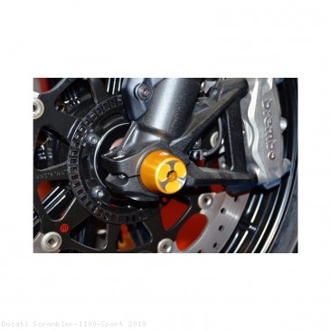 Front Fork Axle Sliders by Ducabike Ducati / Scrambler 1100 Sport / 2019