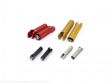 Aluminum Footpegs by Ducabike Ducati / Streetfighter 1098 S / 2012
