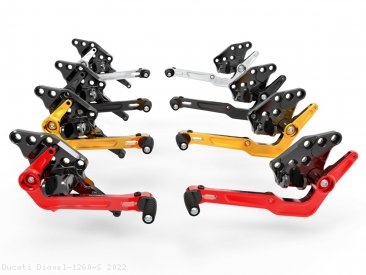 Adjustable Rearsets by Ducabike Ducati / Diavel 1260 S / 2022