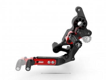 Adjustable Rearsets by Ducabike