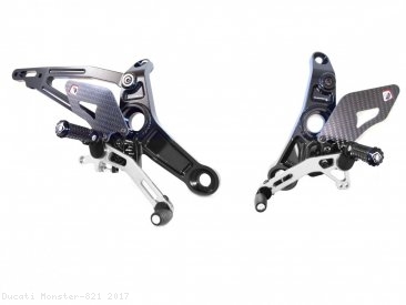 Adjustable Rearsets by Ducabike Ducati / Monster 821 / 2017