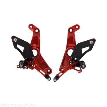 Adjustable Rearsets by Ducabike Ducati / Monster 1200 / 2021