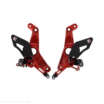 Adjustable Rearsets by Ducabike Ducati / Supersport / 2021