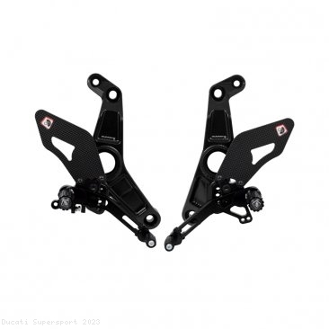 Adjustable Rearsets by Ducabike Ducati / Supersport / 2023