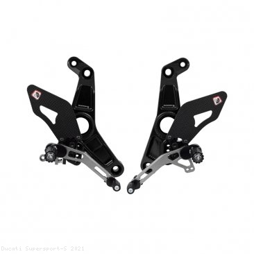 Adjustable Rearsets by Ducabike Ducati / Supersport S / 2021