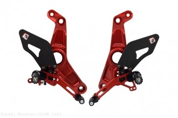 Adjustable Rearsets by Ducabike Ducati / Monster 1200R / 2021