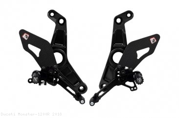 Adjustable Rearsets by Ducabike Ducati / Monster 1200R / 2018