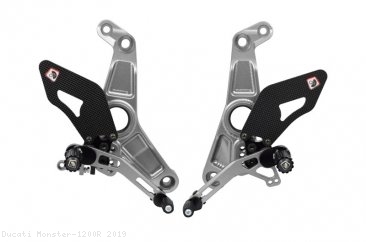 Adjustable Rearsets by Ducabike Ducati / Monster 1200R / 2019