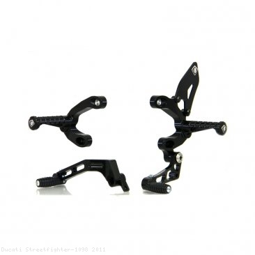 Adjustable Rearsets by Ducabike Ducati / Streetfighter 1098 / 2011