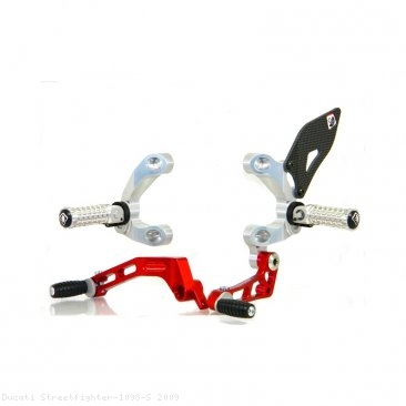 Adjustable Rearsets by Ducabike Ducati / Streetfighter 1098 S / 2009