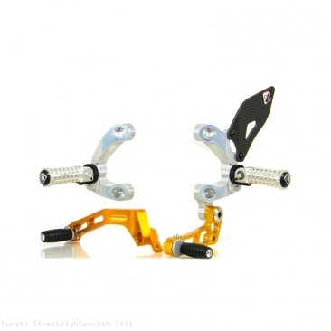 Adjustable Rearsets by Ducabike Ducati / Streetfighter 848 / 2011