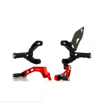 Adjustable Rearsets by Ducabike Ducati / Streetfighter 1098 / 2009