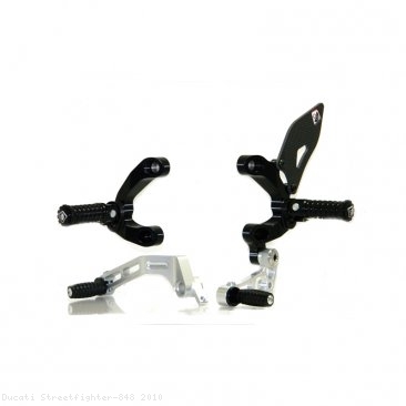 Adjustable Rearsets by Ducabike Ducati / Streetfighter 848 / 2010