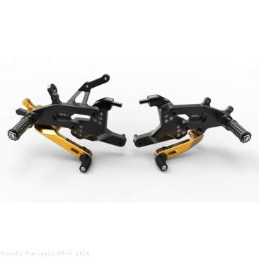 Adjustable SBK Rearsets by Ducabike Ducati / Panigale V4 R / 2020