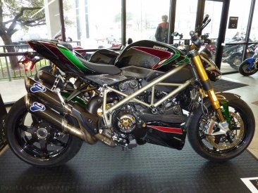 7 Spoke Carbon Fiber Wheel Set By BST Ducati / Streetfighter 1098 S / 2010