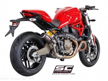 CR-T Exhaust by SC-Project Ducati / Monster 821 / 2014