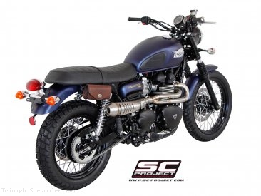 Conic Full System Exhaust by SC-Project Triumph / Scrambler / 2011