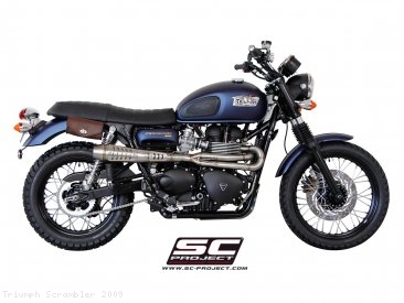 Conic Full System Exhaust by SC-Project Triumph / Scrambler / 2009