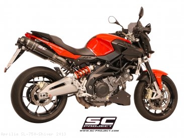 Oval Exhaust by SC-Project Aprilia / SL 750 Shiver / 2013