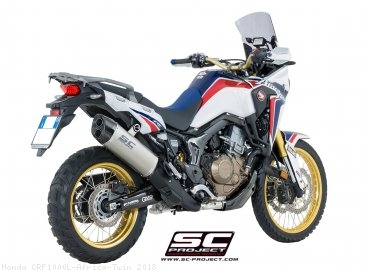 "Adventure" Exhaust by SC-Project Honda / CRF1000L Africa Twin / 2018