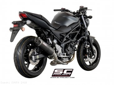 Oval Exhaust by SC-Project Suzuki / SV650 / 2018