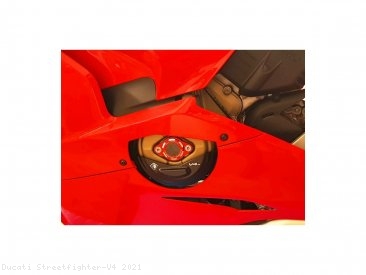 Left Side Alternator Cover Slider by Ducabike Ducati / Streetfighter V4 / 2021