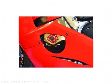 Left Side Alternator Cover Slider by Ducabike Ducati / Streetfighter V4 SP / 2022