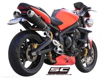 GP-EVO High Mount Exhaust BY SC-Project Triumph / Street Triple R / 2008