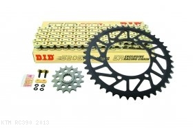 SUPERLITE RS8-R SERIES 520 ALLOY CHAIN & SPROCKET KIT KTM / RC390 / 2013