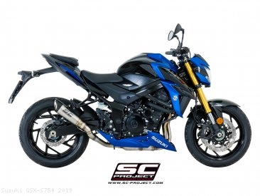 S1 Exhaust by SC-Project Suzuki / GSX-S750 / 2019