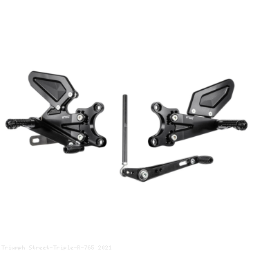 Adjustable Rearsets by Bonamici Triumph / Street Triple R 765 / 2021