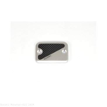Carbon Inlay Front Brake Fluid Tank Cap by Ducabike Ducati / Monster 821 / 2014