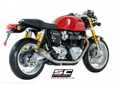Conic "70s Style" Exhaust by SC-Project Triumph / Speed Twin / 2022