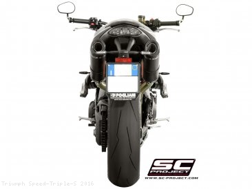 GP-Tech Exhaust by SC-Project Triumph / Speed Triple S / 2016